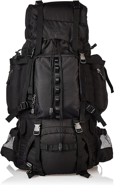 1. The Amazon Basics Rainfly Hiking Backpack